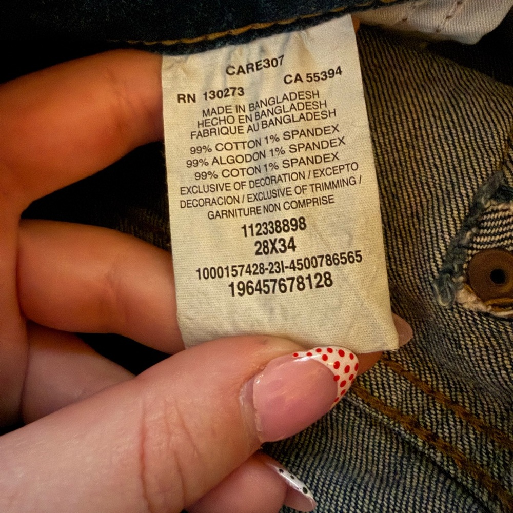 Wrangler Boot Cut Blue Jeans - Picture 5 of 5